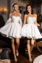 Two women in white dresses, PS24016-PS24418