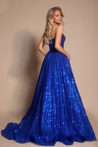 Royal Blue Gown - PS25308