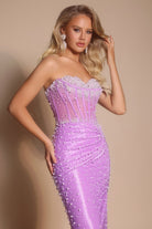 Lilac prom dress PS26002
