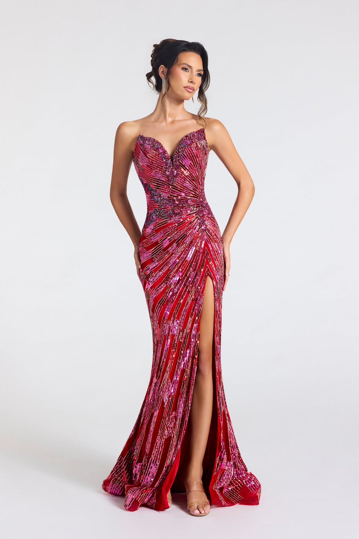 PS26413C Red/Fuchsia