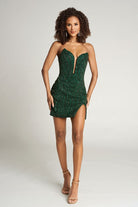 Green sequin dress, X2wCOUfH