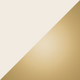 Ivory/Gold swatch