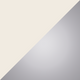 Ivory/Silver swatch