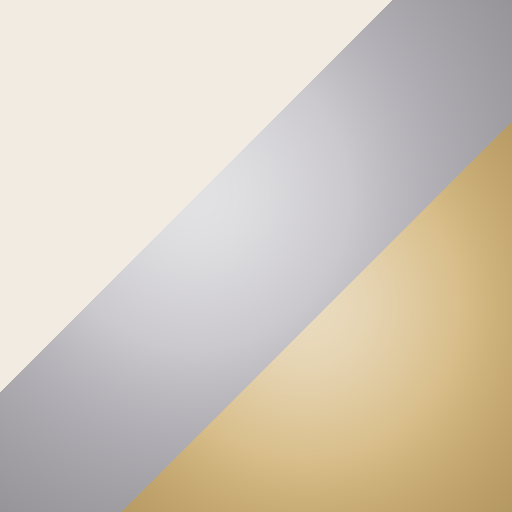 Ivory/Silver/Gold swatch
