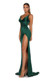 HUGO GOWN EMERALD