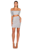 Trixie Dress Platinum